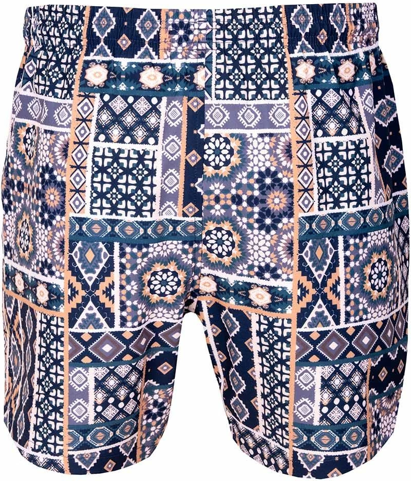 Shorc për not për meshkuj, model etnik, ngjyrë e kaltër e errët, Jumeon