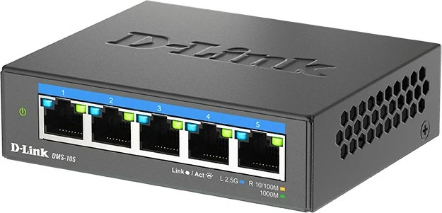Switch D-Link DMS-105, 5 porta, 2.5G Multi-Gigabit, i zi