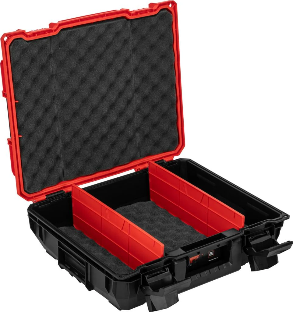 Kuti veglash modulare Proline 35769 45×38×13.5 cm, zezë/kuqe