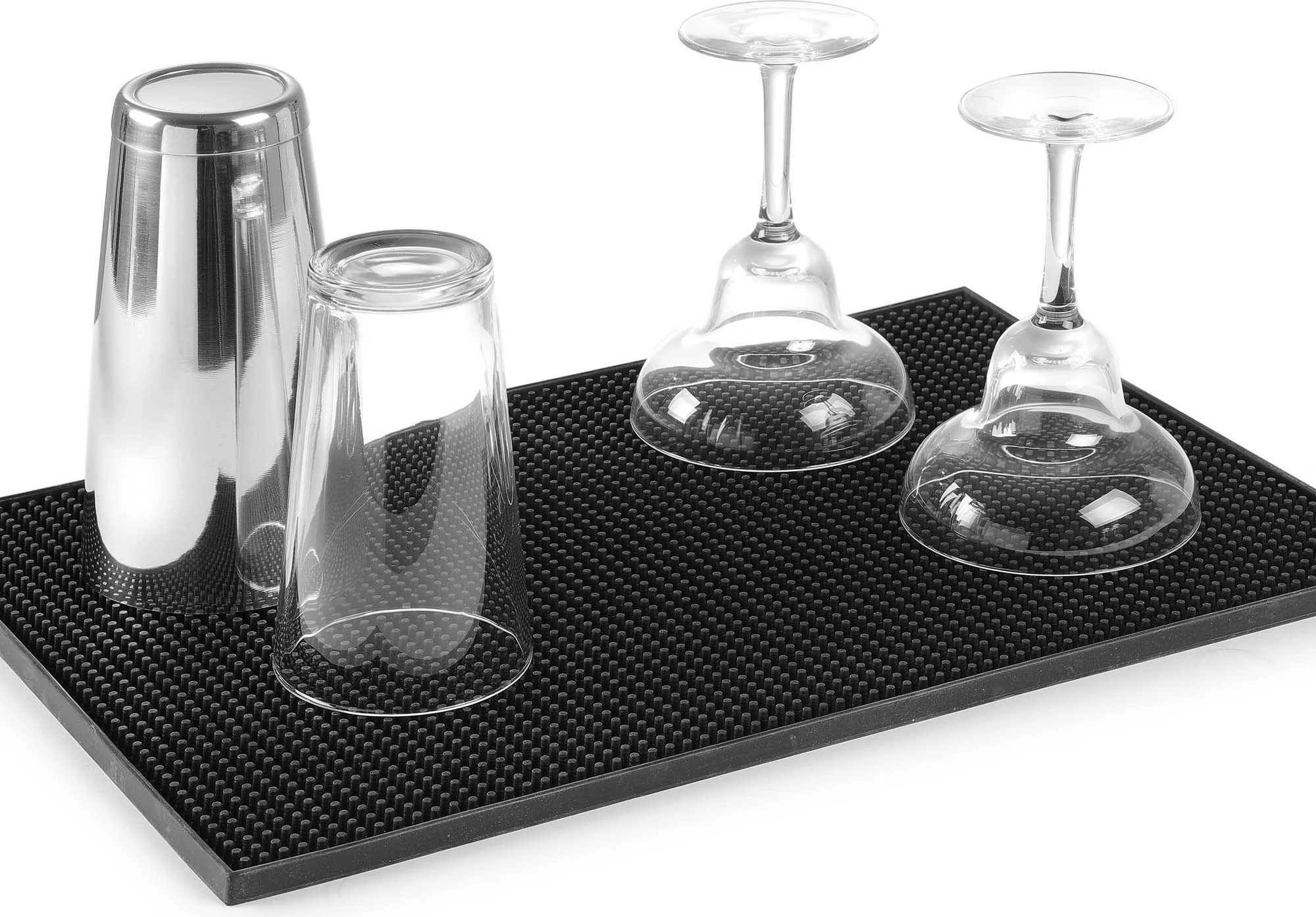 tapet shërbimi bar, Bar Up, 453x305x15 mm, e zezë