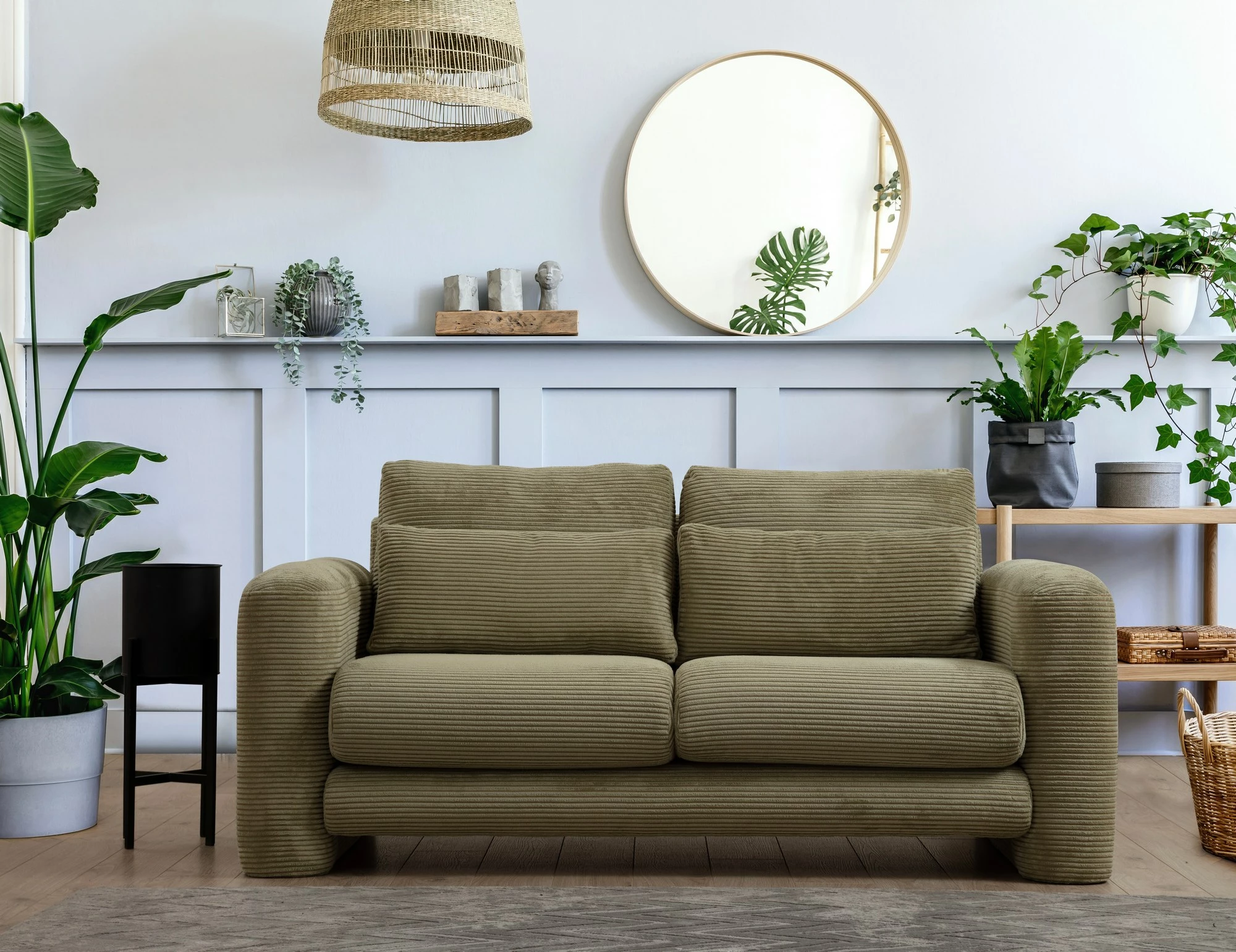 Divan dy ulës, ngjyrë e gjelbër, Atelier del Sofa, Lily