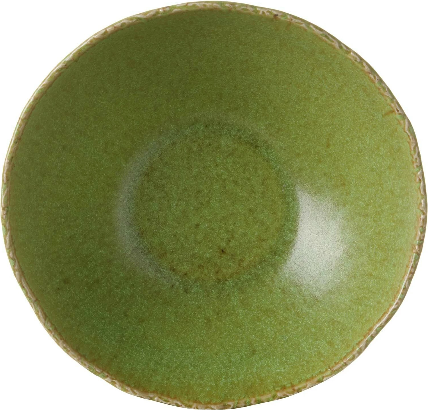 Tas bufeti Fine Dine Edenic 200 mm 620 ml porcelan, gjelbër, set 3 copë