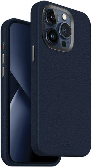 Mbështjellës UNIQ Lyden Magclick Charging për iPhone 15 Pro Max, navy blue