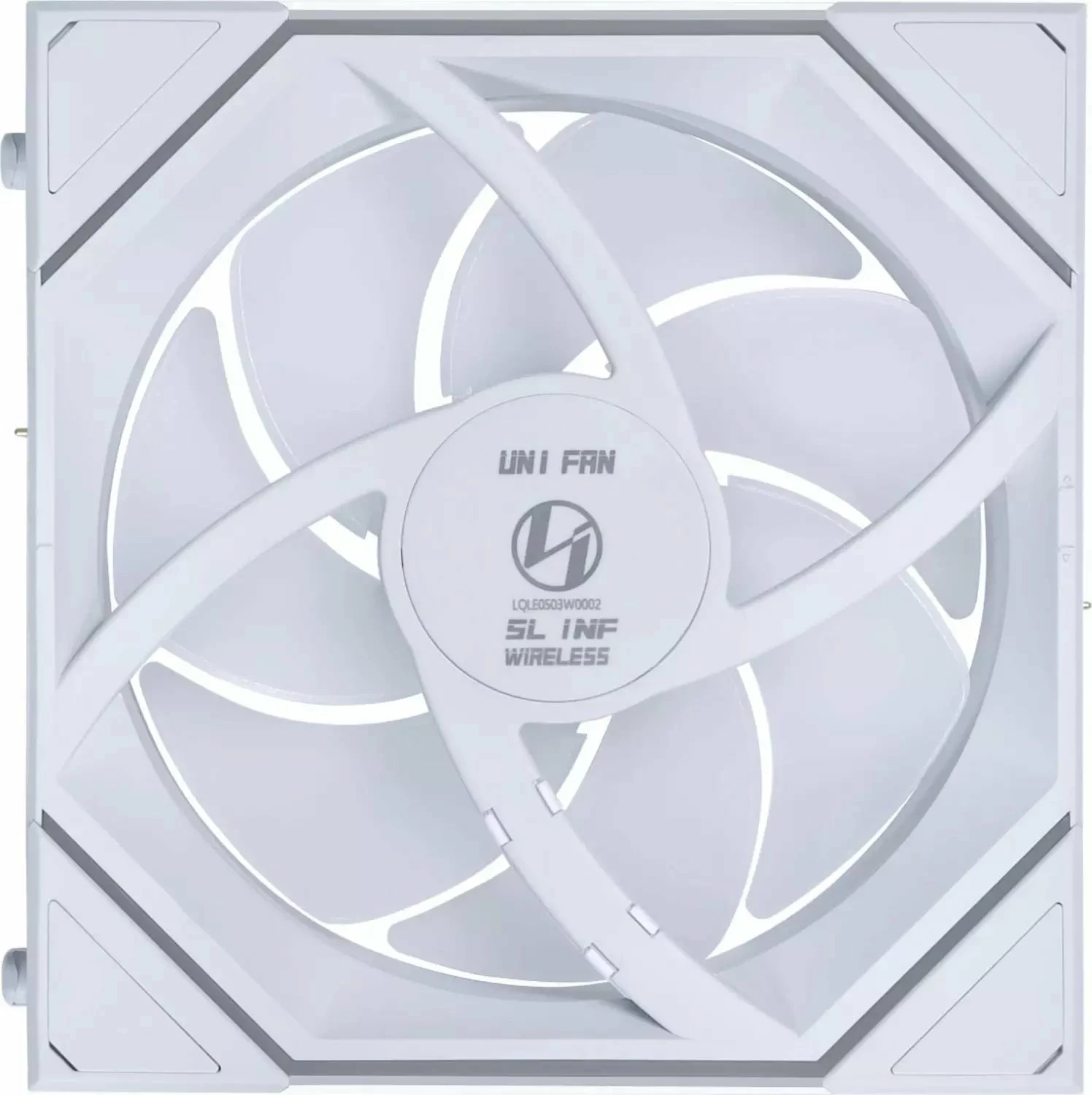 Ventilator PC Lian Li UNI FAN SL-INF120 ARGB Wireless 120mm PWM 4-pin (12SLIN1W1W), i bardhë, 1 copë