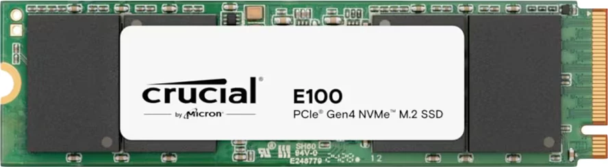 SSD Crucial E100 1TB M.2 2280 NVMe PCIe Gen4