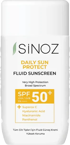 Krem kundër diellit Sinoz Daily Sun Protect Fluid SPF 50+