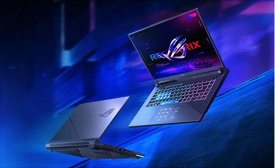 Laptop ASUS ROG Strix G16 G614PW-TS092W, Ryzen 9 8940HX, 32GB RAM, 1TB SSD, RTX 5080, Windows 11 Home, gri e errët