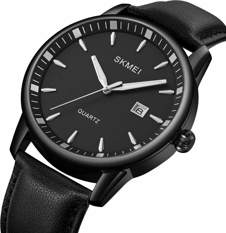 Orë dore për meshkuj Skmei, e zezë