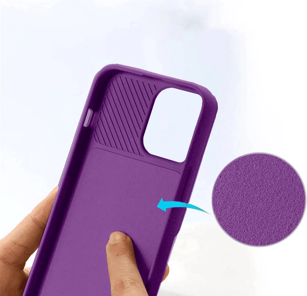 Mbështjellës ONASI Lens Cover për Samsung Galaxy A54, silikoni, mbrojtje kamere, vjollcë