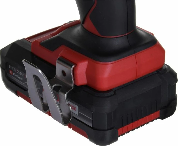 Shurubillë pa kabllo Einhell TE-CD 18/40 Li-i +64, e zezë/e kuqe, set me 2 bateri dhe 64 pjesë