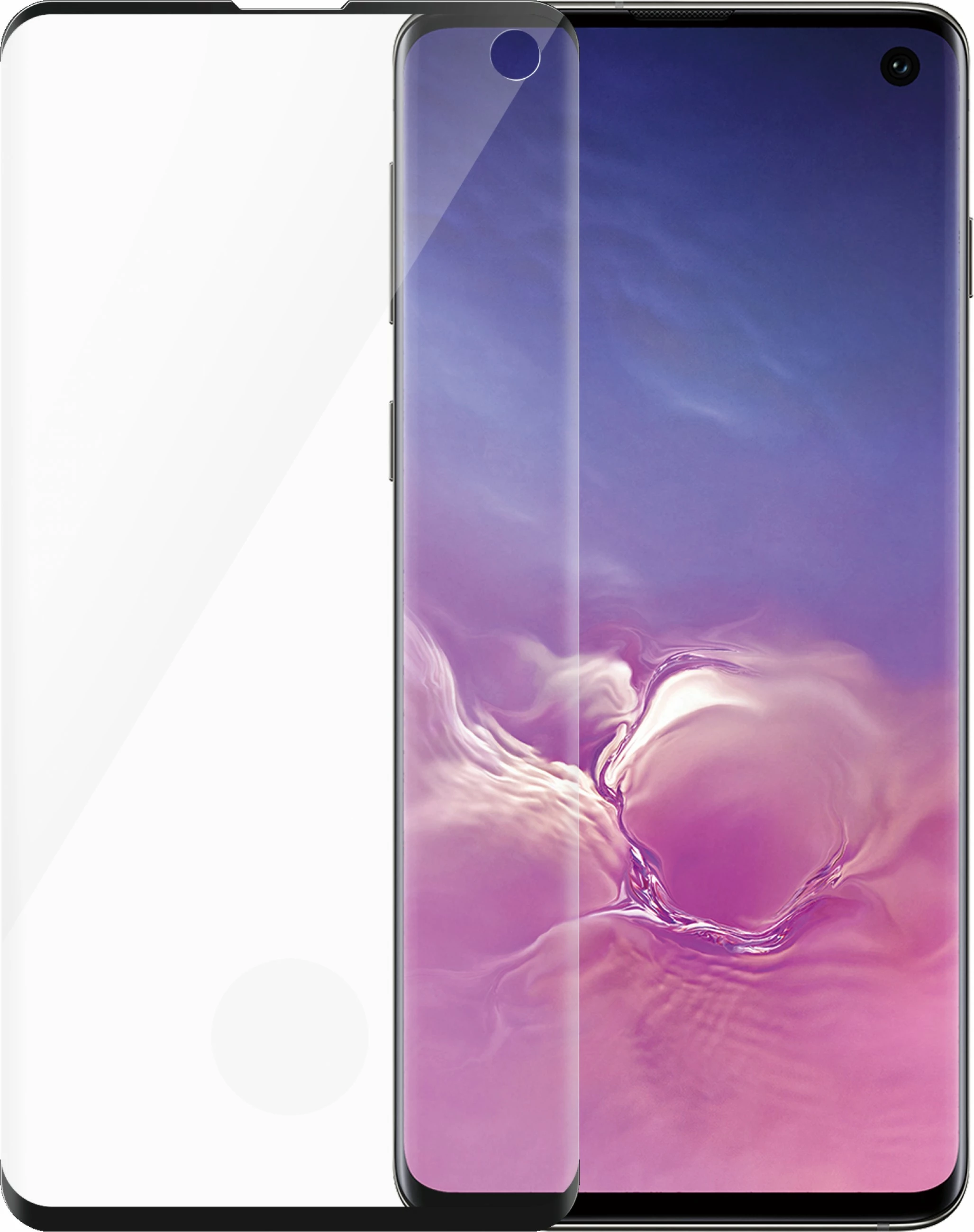 Xham mbrojtës PanzerGlass për Samsung Galaxy S10, transparent