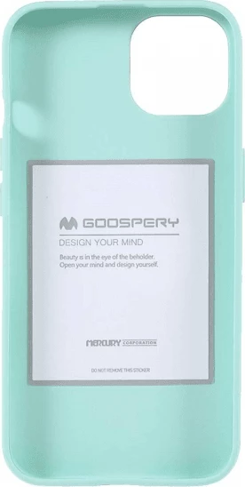 Mbështjellës silikoni Goospery Soft Feeling për iPhone 15 Plus (MPN 18183), mint