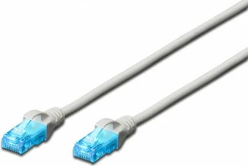 Kabllo rrjeti Digitus CAT 5e U/UTP, 0.25 m, hiri