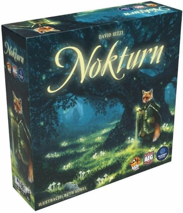 Lojë tavoline Lucky Duck Games Nokturn, 1-4 lojtarë, 45 min, 10+ vjeç, në polonisht