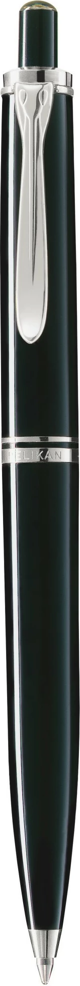 Stilolaps Pelikan K405, klip, ngjyrë e zezë/argjendtë