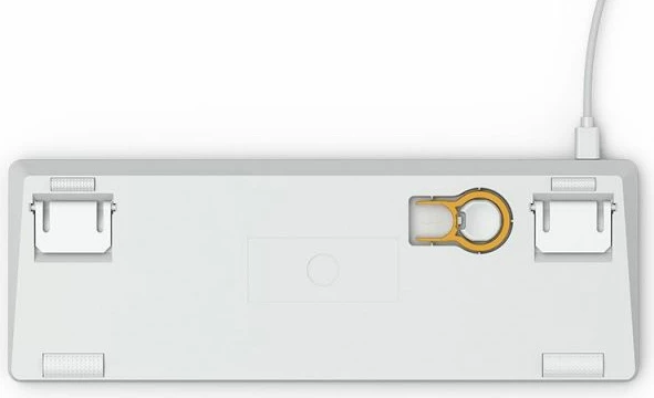 Tastierë mekanike Glorious GMMK, e bardhë/argjendtë