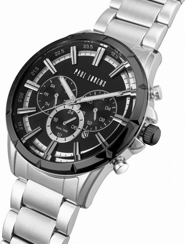 Orë dore për meshkuj Paul Lorens, argjendtë