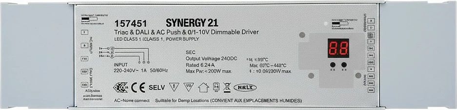 Driver LED Synergy21 EOS 10, ZigBee, 50W, 250-1000mA