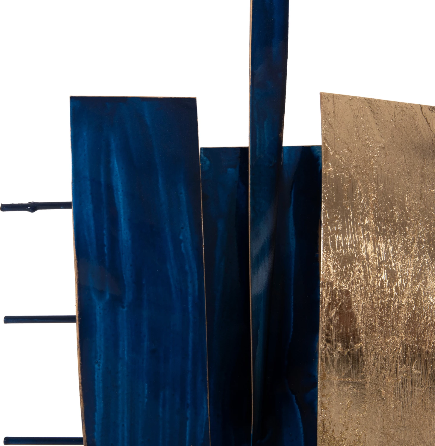 Dekor muri FH4205 metalik në ngjyrë kaltër - ar 90,5x50Hcm