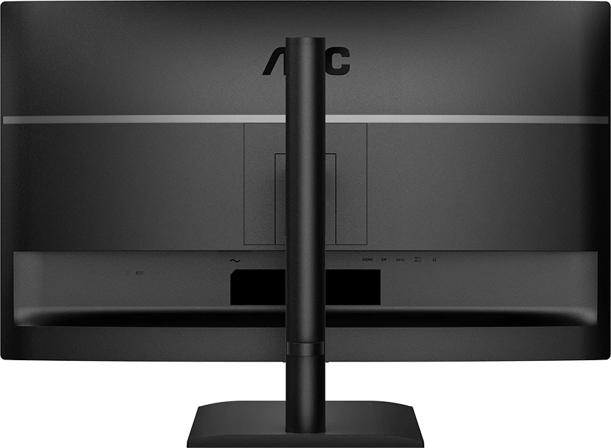 Monitor AOC Q27E4U 27" QHD IPS 120Hz HDR me Adaptive Sync, USB hub, Altoparlantë, i zi