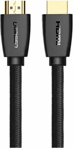 Kabllo HDMI UGREEN 40414 v1.4, 10m, mashkull-në-mashkull, e zezë, në kuti