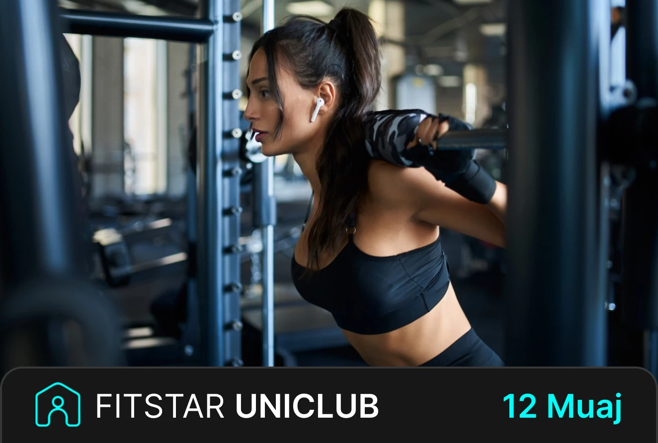 Pako fitnesi për femra Fitstar UniClub, 1 vjeçare