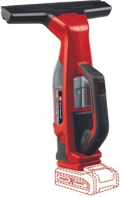 Pastrues dritare pa kabllo Einhell BRILLIANTO, 18V, 0.3L, zi/kuq