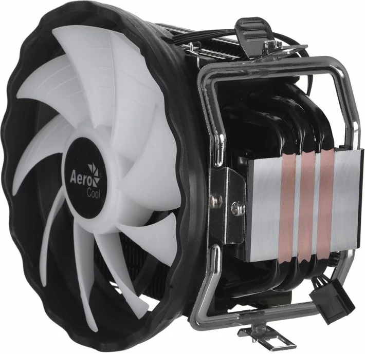 Ftohës procesori Aerocool PGS Rave 4 FRGB PWM 4P, i zi