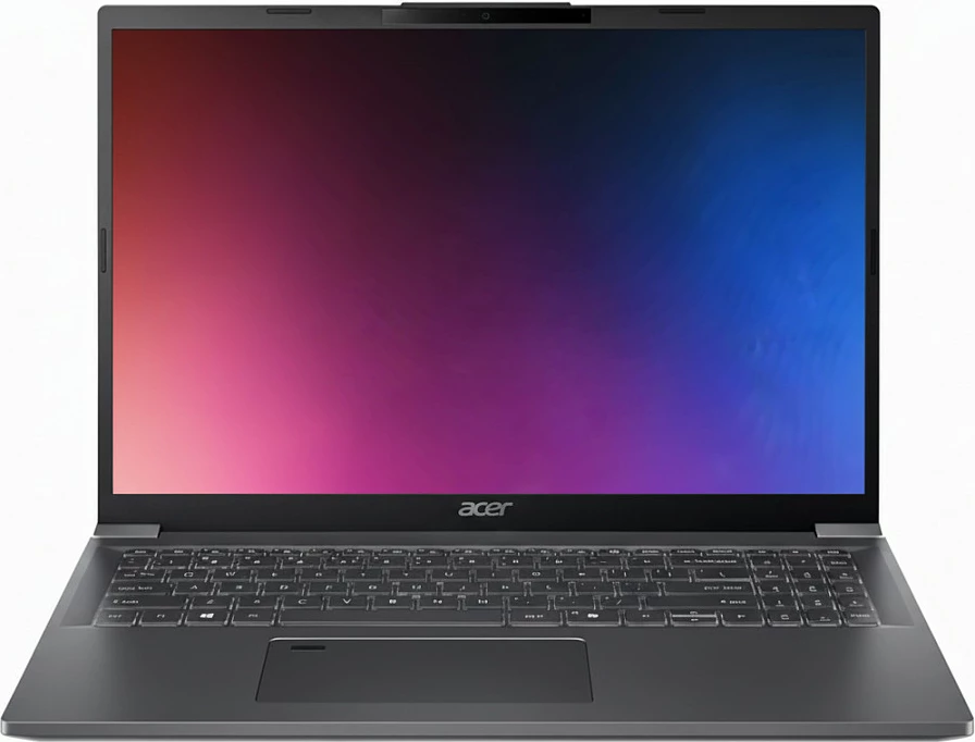 Laptop Acer Aspire 16 AI OLED A16-61M-R0Q9, Ryzen AI R5-340, 16GB RAM, 512GB SSD, Windows 11 Home, gri e errët