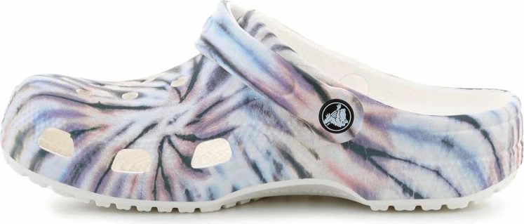 Atlete lifestyle Crocs Classic Tie Dye Clog 211937-0PZ, chalk/multi