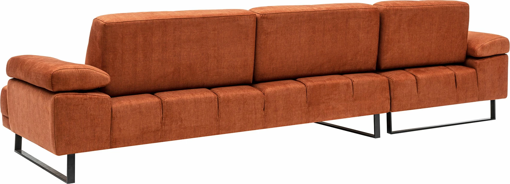 Këndare Atelier del Sofa Mustang, e madhe, kënd i majtë, portokalli