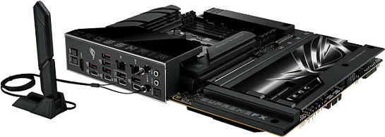 Pllakë amë ASUS ROG Crosshair X870E HERO BTF, Socket AM5, AMD X870E, DDR5 deri 256GB, Wi‑Fi, Bluetooth 5.4, e zezë