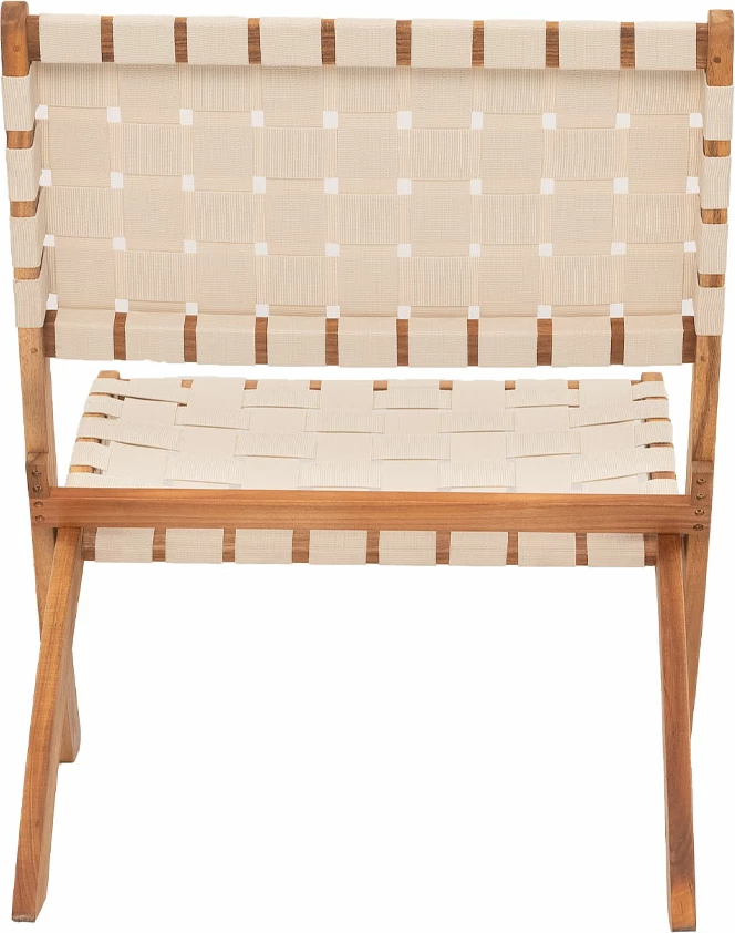 Karrige palosëse Hastag, ngjyrë bezhë-natyrale, 78x60x72.5