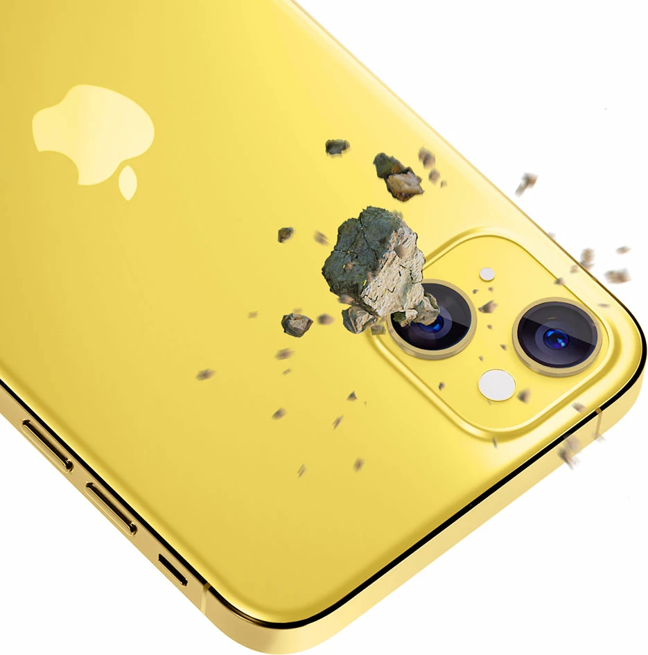 Mbrojtës lentash 3mk Protection Lens Pro për iPhone 14 Plus, Verdhë