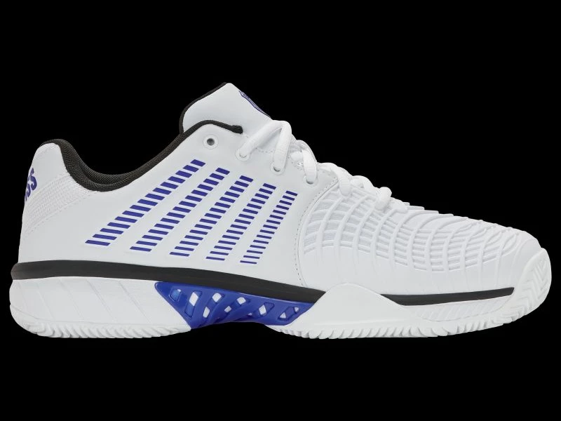 Atlete tenisi K-swiss EXPRESS LIGHT 3 CLAY, të bardha/blu/zeza [Madhësia: 47]