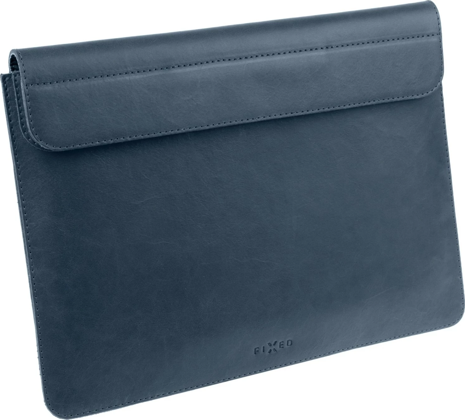 Mbështjellës  Fixed Oxford për MacBook 12", lëkurë, e kaltërt