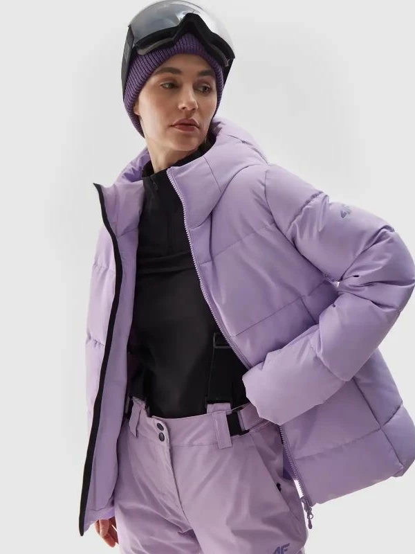 Jakne ski për femra 4F, vjollcë