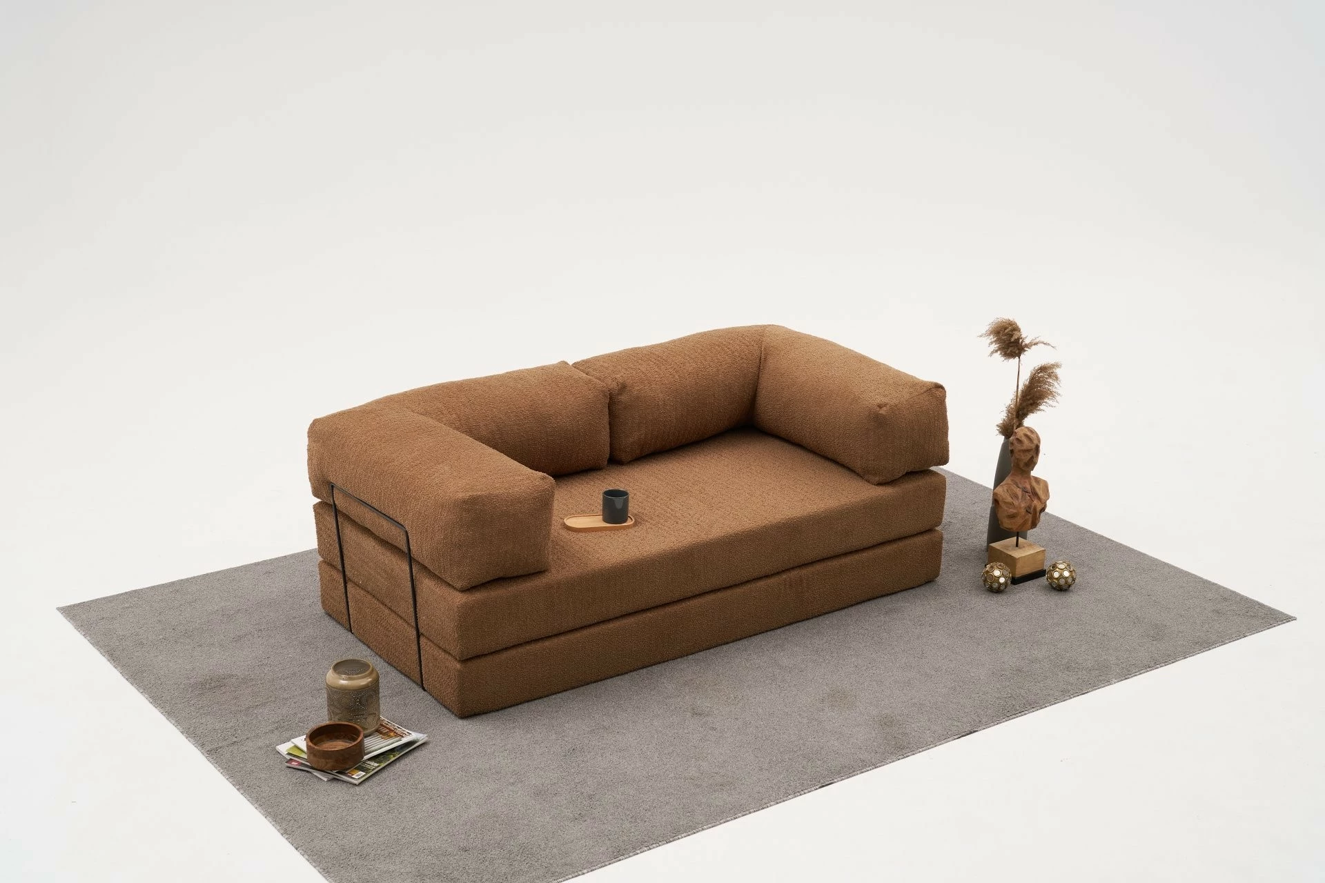 Divan treshe Atelier del Sofa, Comfort, kafe v2