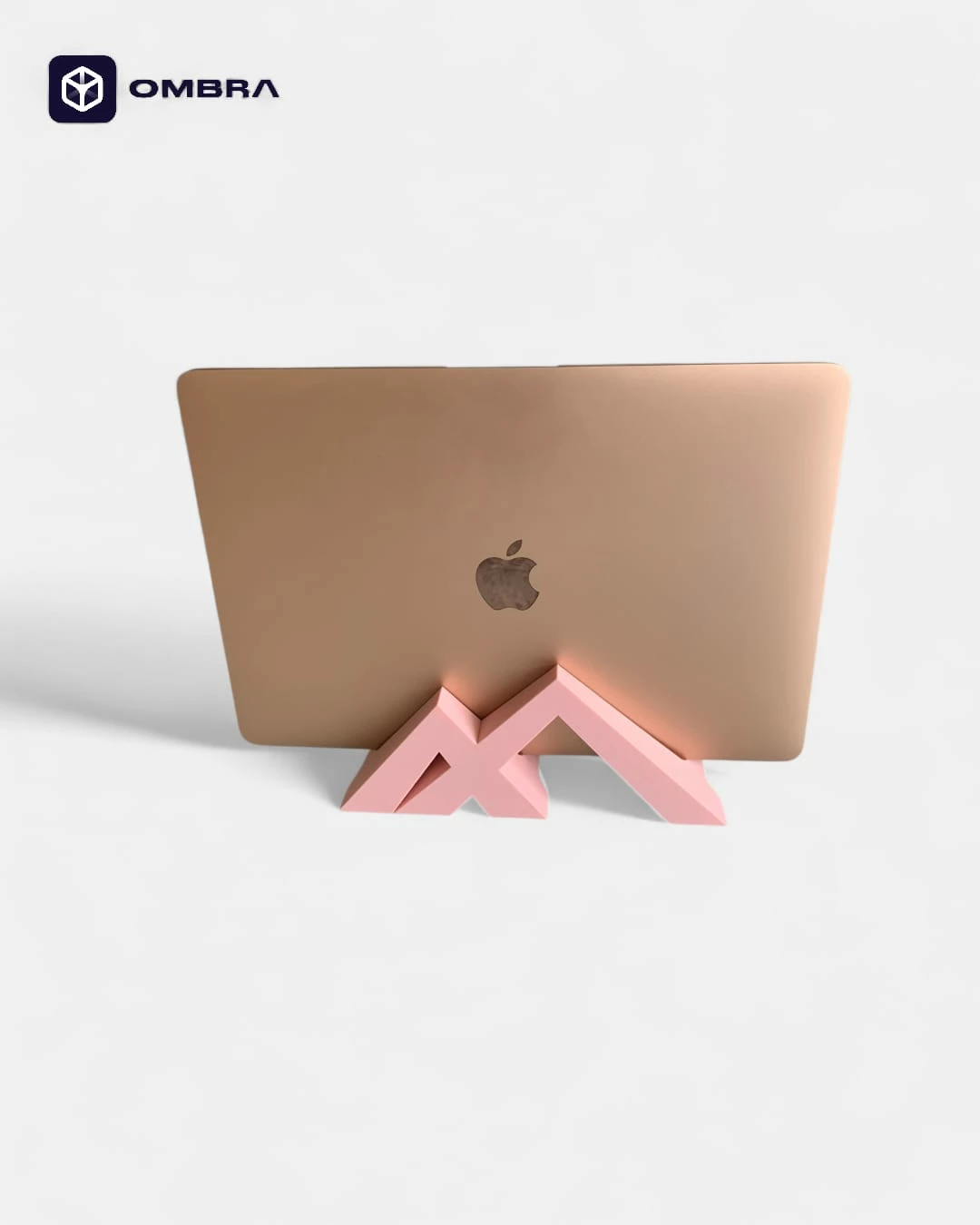 Mountains Macbook Stand - Pink