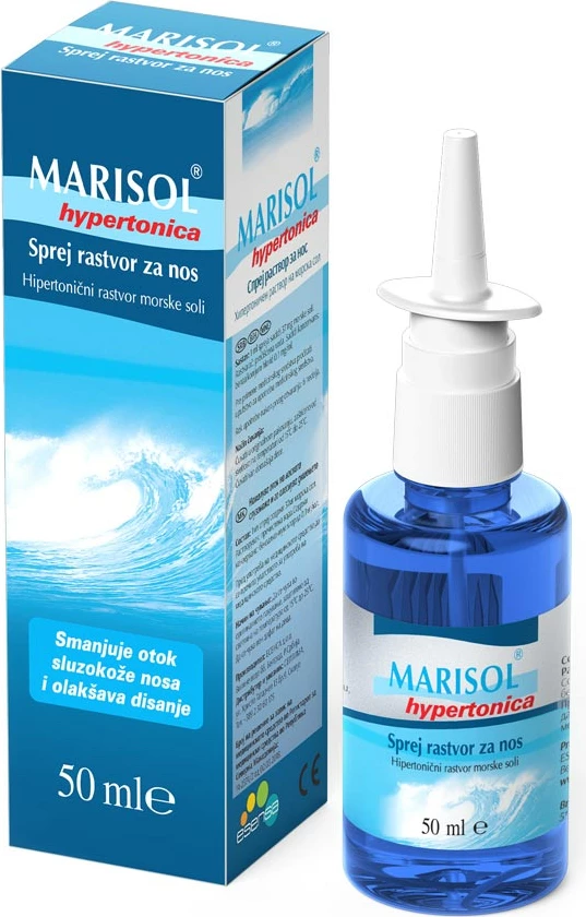 Sprej për hundë Marisol Sprej Hypertonic, 50 ml