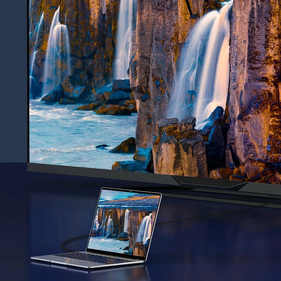 Kabllo HDMI Baseus CAKGQ-L01, 3m, 8K, 48Gbps, e zezë