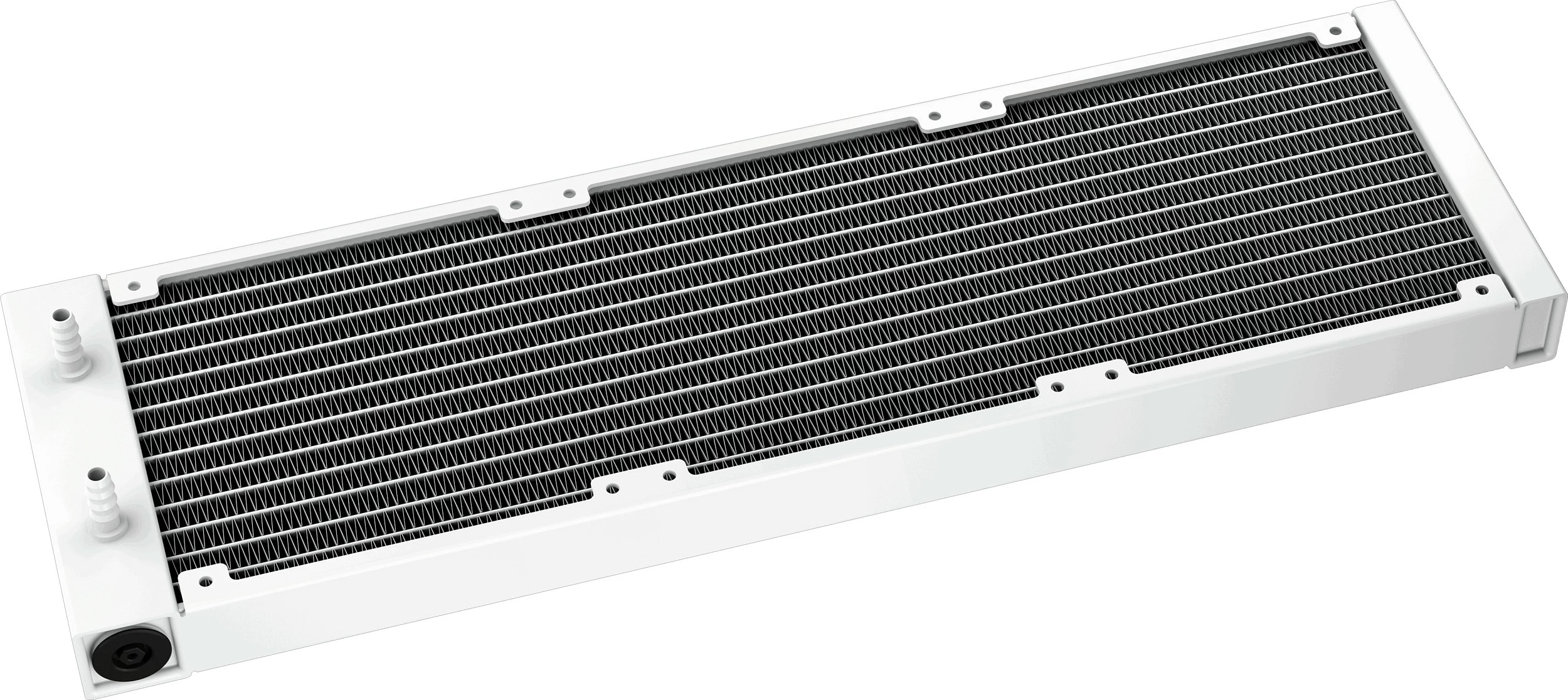 Ftohës uji Deepcool Mystique 360 WH ARGB, 3x12cm, ekran LCD, i bardhë