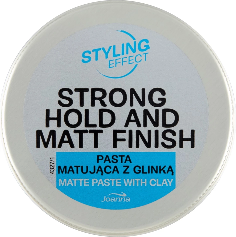 Pasta për stilim flokësh Joanna Styling Effect Mattifying Paste me argjilë 100g