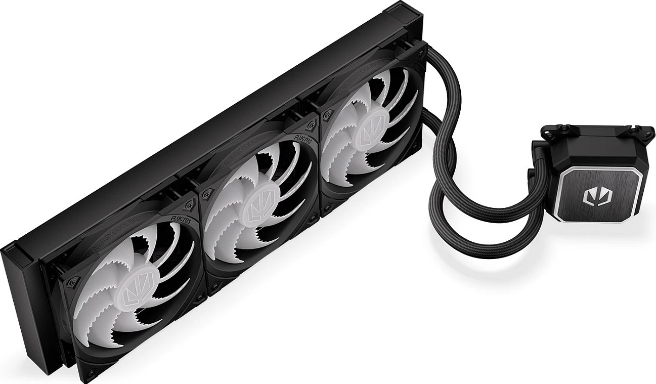 Ftohës i lëngshëm AIO për CPU Endorfy Navis F360 ARGB, 360mm, 3x120mm, i zi