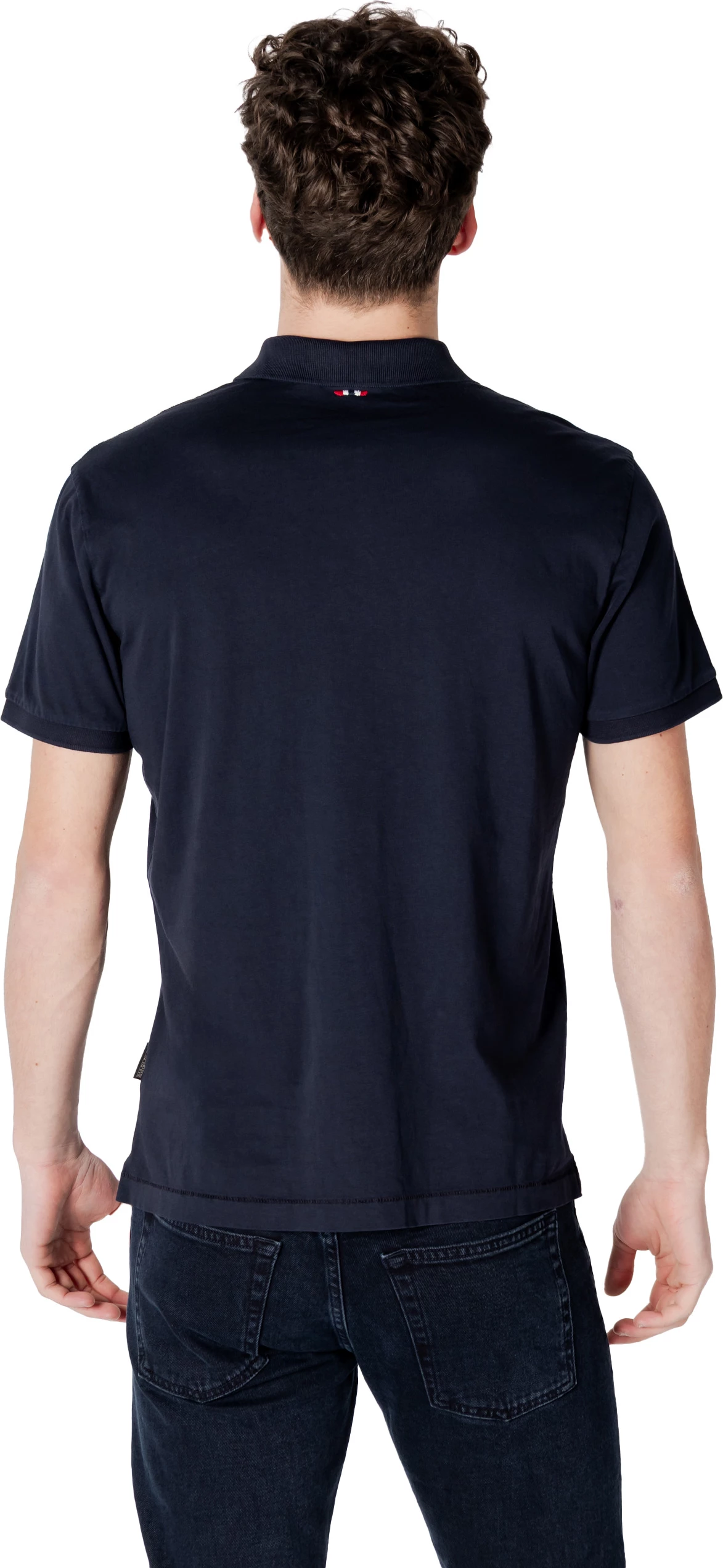 Maicë polo për meshkuj Napapijri Elbas Jersey NP0A4GB4, blu navy [Madhësia: S]