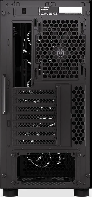 Kasë Endorfy Arx 500 Air (EY2A010), Midi Tower ATX, 5x 140mm PWM, xham i kalitur, e zezë