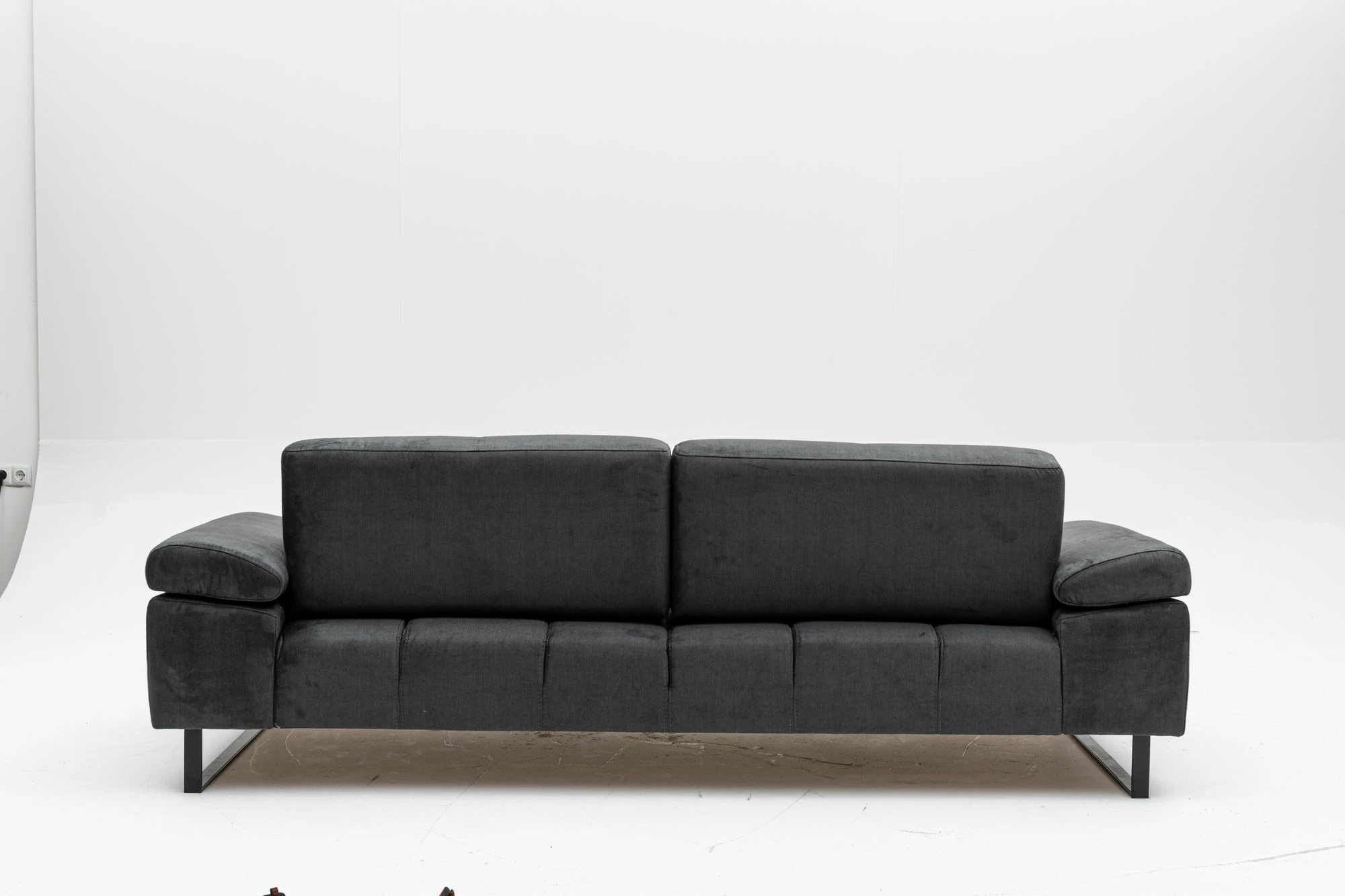 Divan-krevat 3 vendësh, Atelier del Sofa, Mustang, antracit