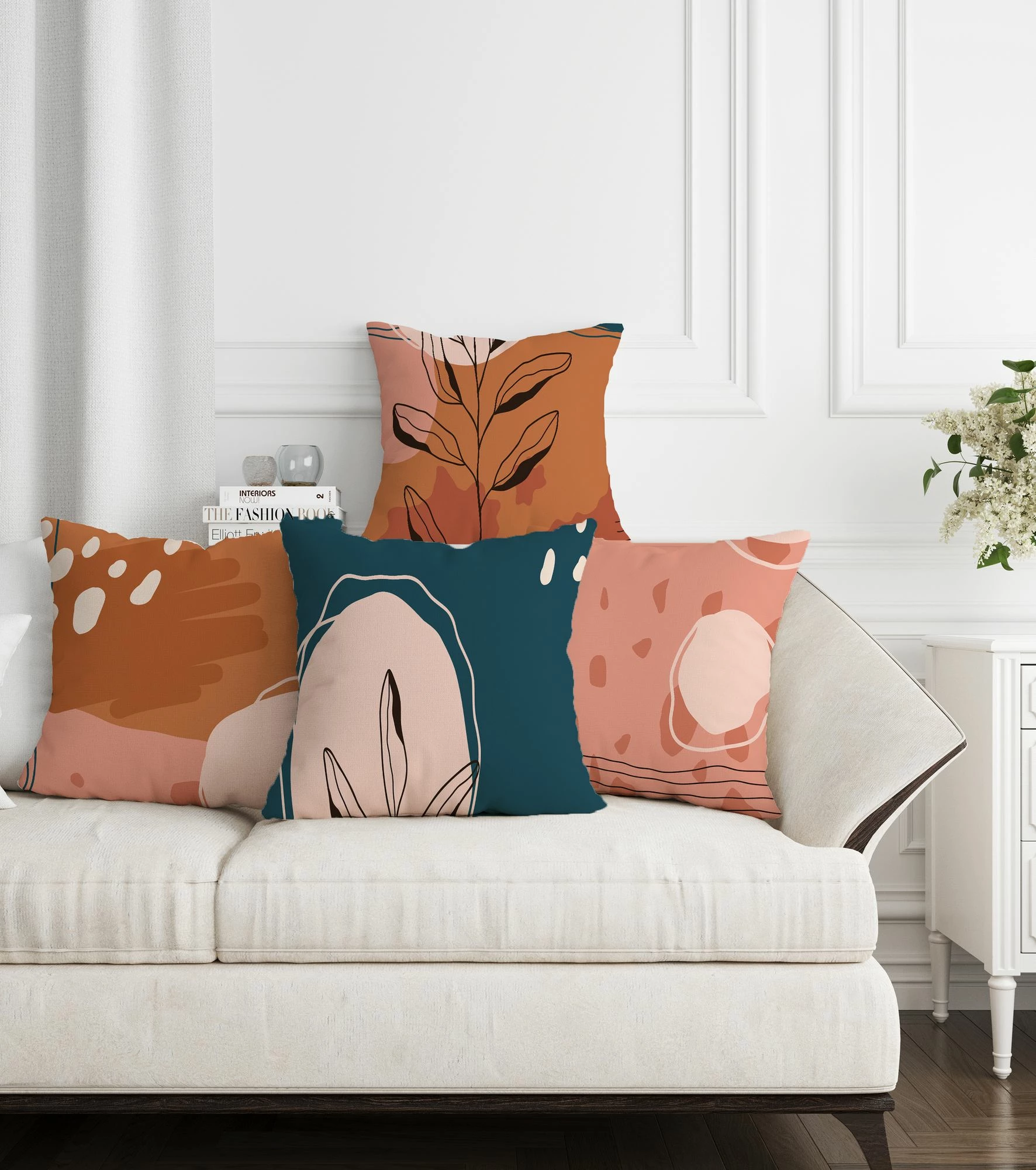 Set mbulesash jastëku (4 copë), dizajn Aberto, ASR-plw4 - 20