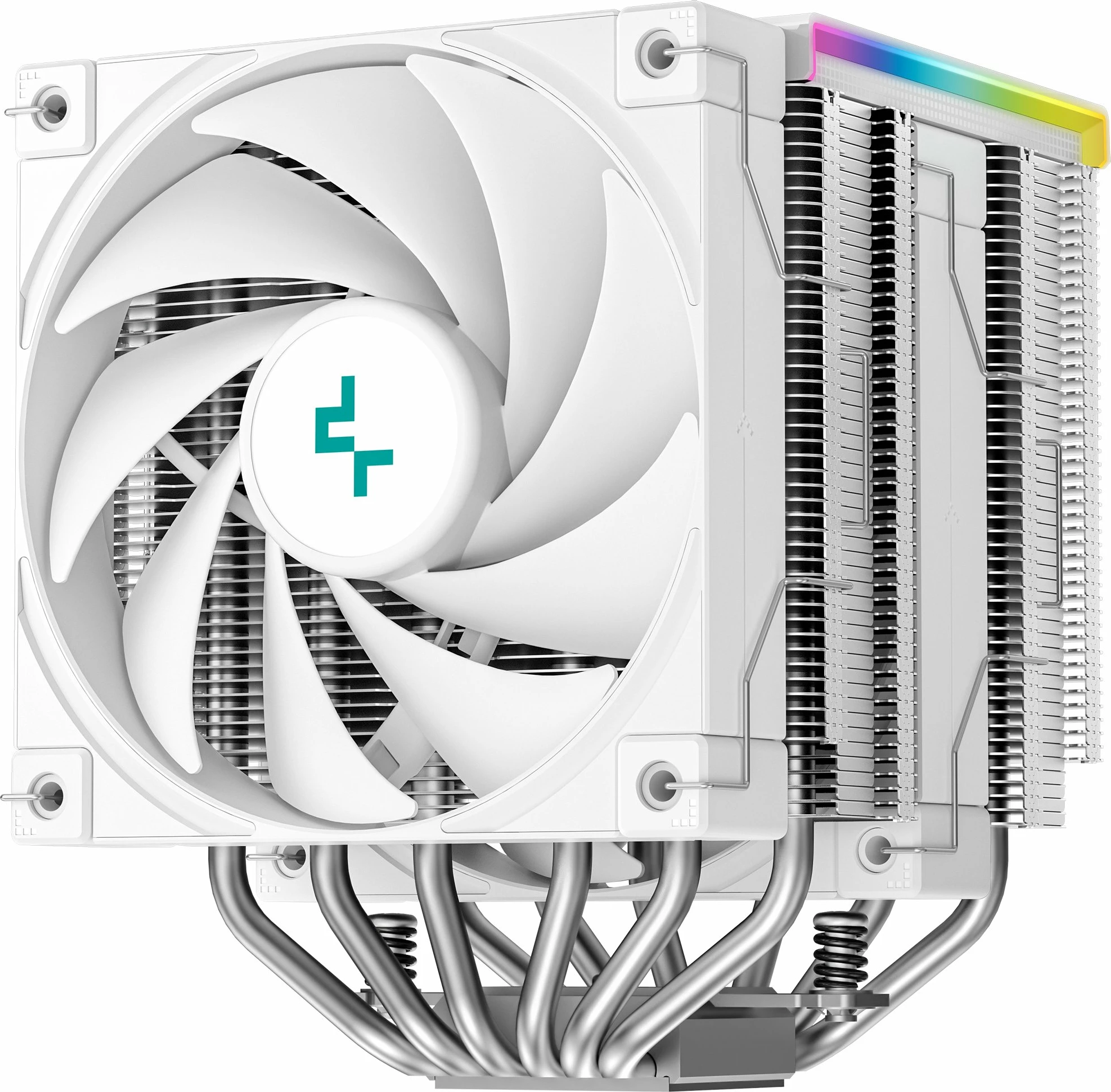 Ftohës CPU Deepcool AK620 Digital SE WH (R-AK620-WHADMN-GJD), 2x120mm, ARGB, 260W TDP, i bardhë