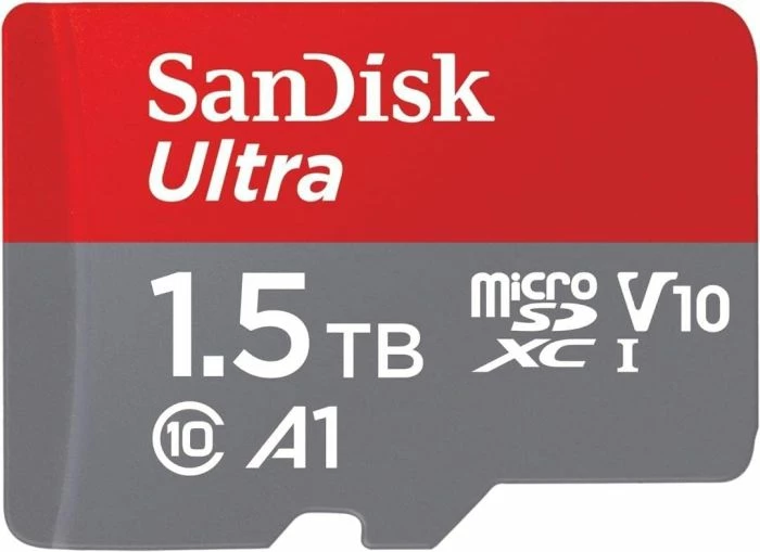 Kartelë memorje microSDXC SanDisk Ultra SDSQUAC-1T50-GN6MA 1.5TB UHS-I A1 deri 150MB/s, me adapter